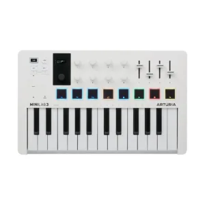 Arturia MiniLab 3 Teclado y controlador MIDI compacto
