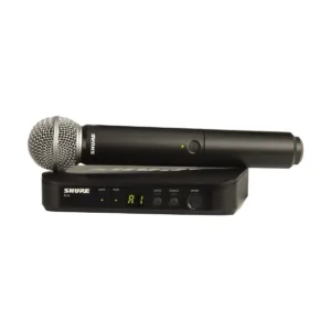 Shure BLX24/SM58 Sistema de micrófono de mano inalámbrico