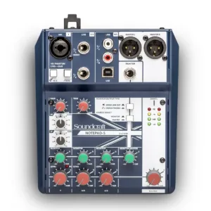 Soundcraft Notepad-5 Mezcladora de Sonido USB