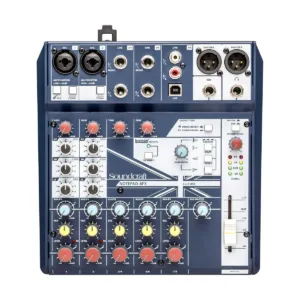 Soundcraft Notepad-8FX Mezcladora de Sonido de 8 canales