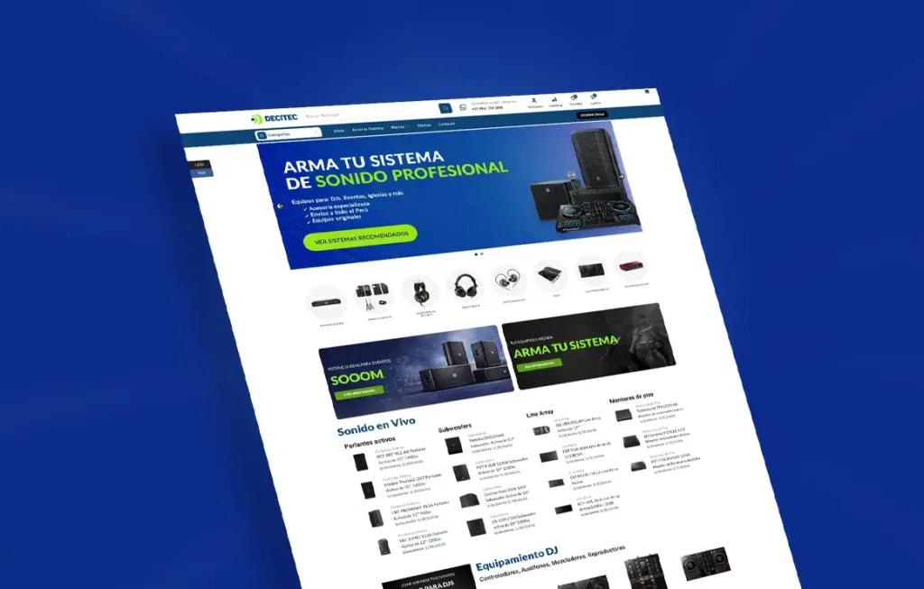 Bienvenido a Decitec