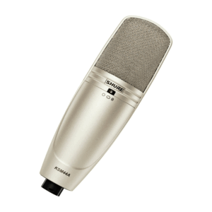 Shure KSM44A/SL Micrófono Condensador Multipatrón para Estudio Profesional