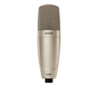 Shure KSM32/SL Micrófono Condensador de Estudio para Voz e Instrumentos