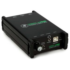 Mackie MDB-USB Caja Directa USB Estéreo para Laptop y Audio Digital