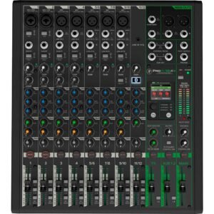 Mackie ProFX12v3+ Mezcladora USB 12 Canales con Bluetooth y Loopback para Streaming