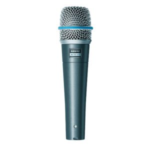 Shure Beta 57A Micrófono Dinámico Supercardioide para Instrumentos y Voz