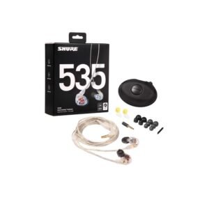Shure SE535-CL Audífonos In-Ear Profesionales Triple Driver para Monitoreo