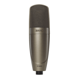 Shure KSM42/SG Micrófono Condensador Vocal de Estudio Profesional