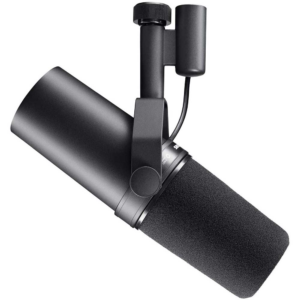 Shure SM7B Micrófono Dinámico Cardioide Profesional para Voz, Podcast y Estudio