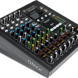 Mackie Onyx 8 Mezcladora Analógica USB 8 para Grabación y Streaming