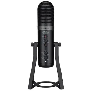 YAMAHA AG01B Micrófono USB Condensador con Mixer Integrado para Streaming y Podcast Profesional