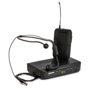 Shure BLX14/P31 Sistema Inalámbrico con Micrófono Diadema para Fitness y Voz