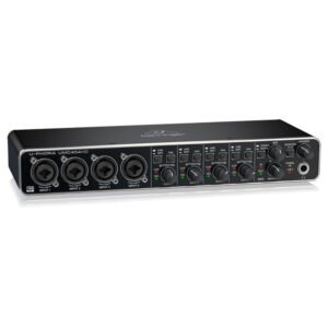 Behringer UMC404HD Interfaz de Audio USB 4x4 con Preamps MIDAS