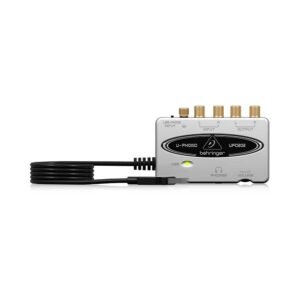 Behringer UFO-202 Interfaz de Audio USB con Preamp Phono