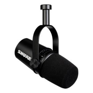 Shure MV7X Micrófono Dinámico XLR para Podcast y Streaming