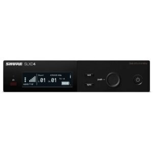 Shure SLXD4 Receptor Digital Inalámbrico Profesional para Audio en Vivo