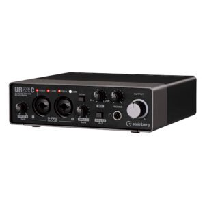 YAMAHA UR22C Interfaz de Audio USB-C 2x2 para Home Studio y Podcast