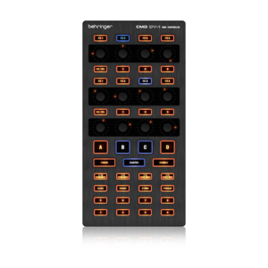 Behringer CMD DV-1 Controlador DJ MIDI DVS Modular para 4 Decks Profesional