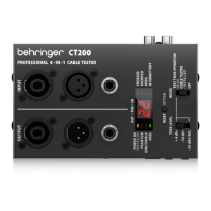 Behringer CT200 Tester Profesional de Cables Audio y Datos
