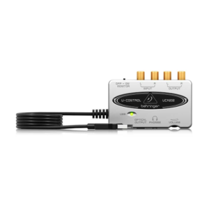 Behringer UCA202 Interfaz de Audio USB 2x2 con RCA y S/PDIF