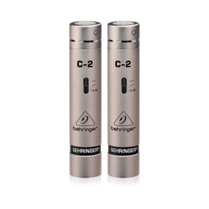 Behringer C-2 Par de Micrófonos de Condensador para Estudio y Acústicos