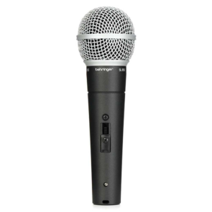 Behringer SL 85S Micrófono Dinámico Cardioide con Switch para Voz en Vivo y Escenario