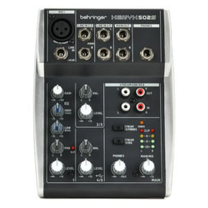 Behringer 502S Mezcladora Analógica Compacta con Streaming USB