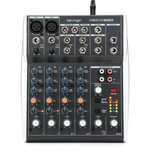Behringer 802S Mezcladora Analógica USB para Streaming y Podcast