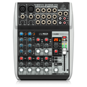 Behringer QX1002USB Mezcladora USB de 10 Canales con Efectos Klark Teknik