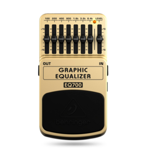 Behringer EQ700 Pedal Ecualizador Gráfico de 7 Bandas para Guitarra