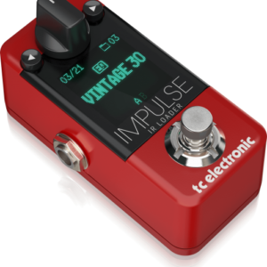 Behringer Impulse IR Loader Pedal Simulador de Cabinas para Guitarra y Bajo