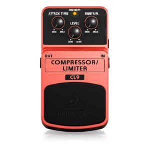 Behringer CL9 Pedal Compresor Limitador para Guitarra y Bajo