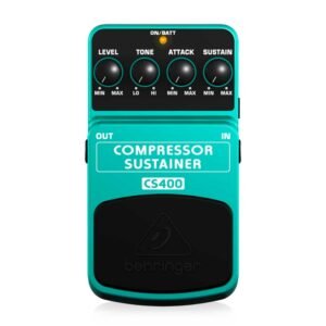 Behringer CS400 Pedal Compresor Sustainer para Guitarra y Bajo