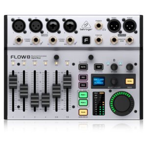 Behringer FLOW 8 Mezcladora Digital Compacta con Bluetooth y USB