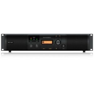 Behringer NX1000D Amplificador de Potencia Clase D Profesional con DSP Integrado de 1000W