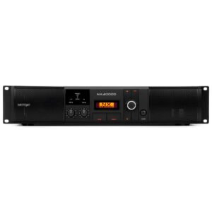Behringer NX3000D Amplificador de Potencia Clase D Profesional con DSP Integrado de 3000W