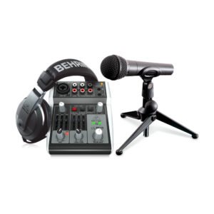 Behringer PODCASTUDIO 2 USB Kit Completo para Podcast y Grabación USB