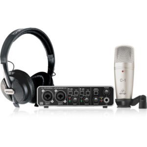 Behringer U-PHORIA STUDIO PRO Kit Profesional de Grabación USB para Home Studio