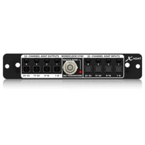 Behringer X-ADAT Tarjeta de Expansión ADAT para Consolas X32 y M32