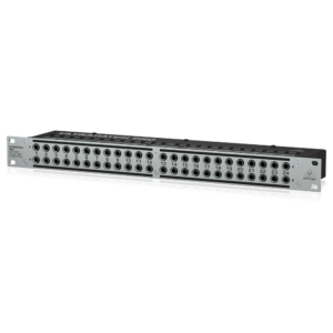 Behringer PX3000 Patchbay Balanceado de 48 Puntos para Estudio Profesional