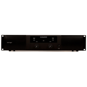Behringer NX6000D Amplificador de Potencia Clase D 6000W con DSP Integrado