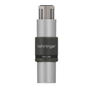 Behringer MIC LINK Adaptador XLR a USB para Micrófonos Dinámicos y de Condensador