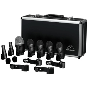 Behringer BC1500 Kit Premium de Micrófonos para Batería de 7 Piezas Profesional