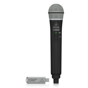 Behringer ULM300USB Micrófono Inalámbrico Digital 2.4 GHz con Receptor USB para Presentaciones y Streaming