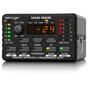 Behringer FBQ100 Eliminador de Feedback Automático para Micrófono con Procesador DSP