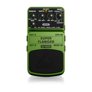 Behringer SF400 Pedal Flanger Digital para Guitarra y Bajo