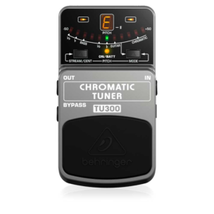 Behringer TU300 Pedal Afinador Cromático para Guitarra y Bajo Preciso