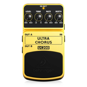Behringer UC200 Pedal Chorus Estéreo Ultra Chorus para Guitarra