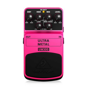 Behringer UM300 Pedal Ultra Metal Distortion Alta Ganancia para Guitarra