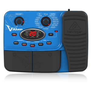 Behringer X V-AMP LX1-X Procesador de Modelado con Pedal de Expresión para Guitarra